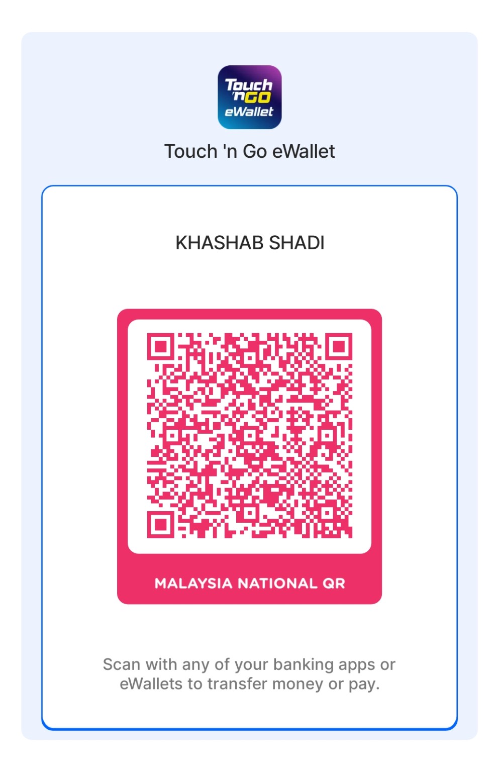 Touch n Go QR